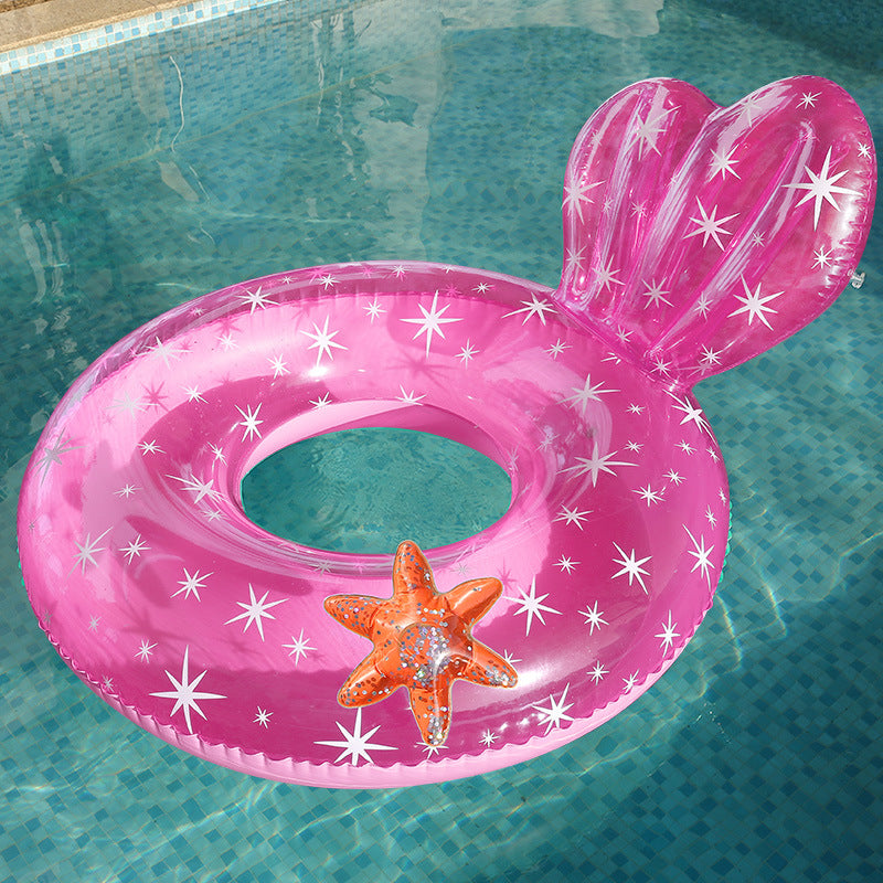 New double air bag swimming ring for adults thickened men and women Internet celebrity inflatable lifebuoy water park large swimming ring