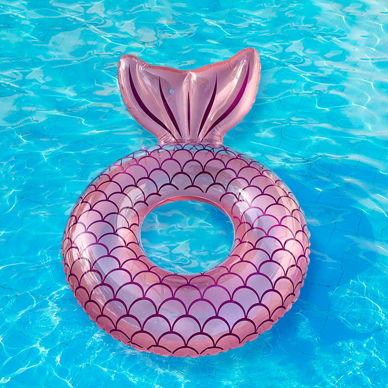 New double air bag swimming ring for adults thickened men and women Internet celebrity inflatable lifebuoy water park large swimming ring