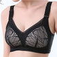 Women Shoulder Strap Lace Up Thin Solid Colored Padded Bra - WBRA101541