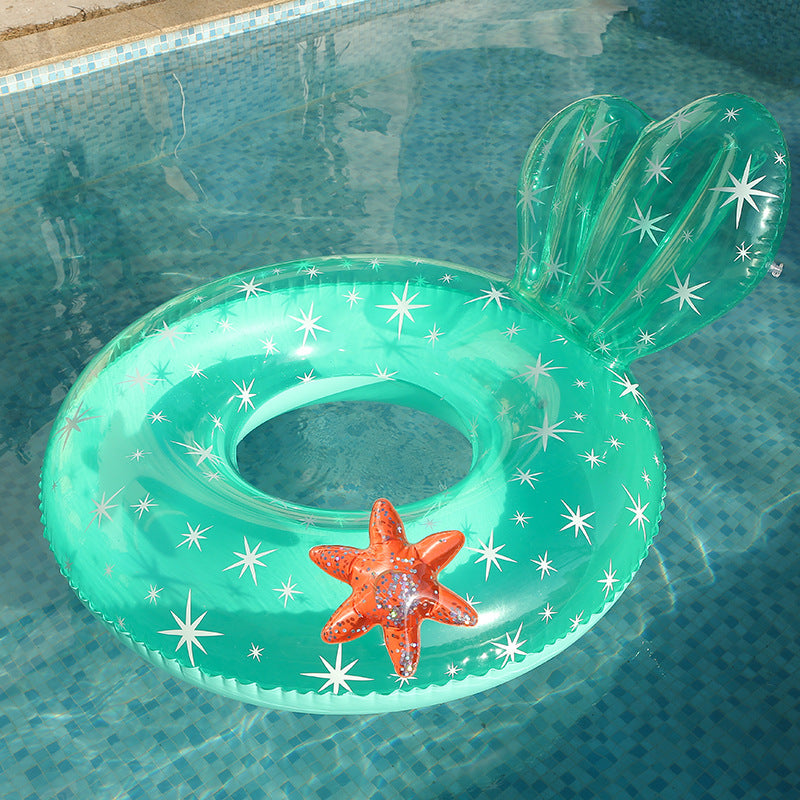 New double air bag swimming ring for adults thickened men and women Internet celebrity inflatable lifebuoy water park large swimming ring