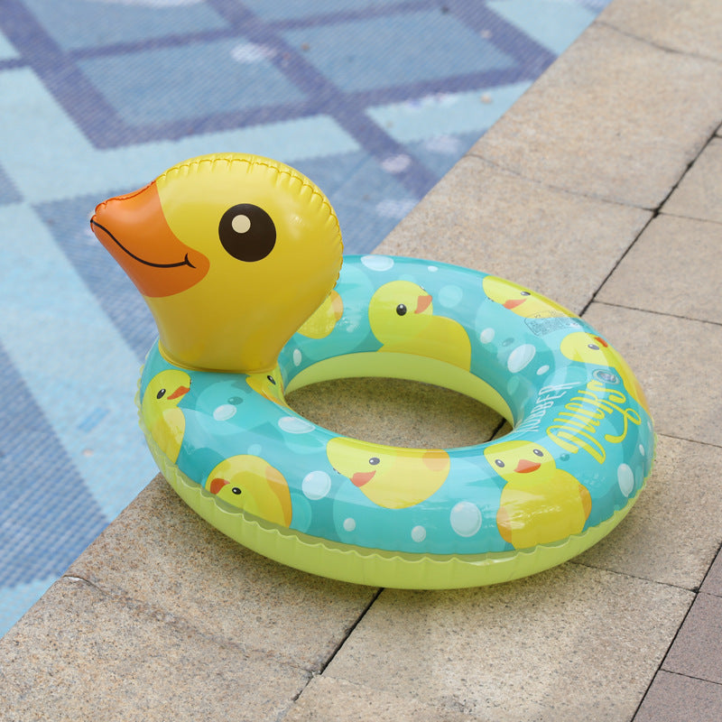 Children's thickened swimming ring wings outdoor water inflatable toy swimming ring