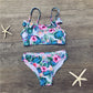 Kids Girls Bikini New Summer  Swimwear Print Children Bikinis set