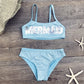 Kids Girls Bikini New Summer  Swimwear Print Children Bikinis set