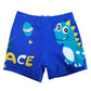 Boys Swim Trunks With Swimming Cap Cartoon Print Kids Beach Short Dinosaur Swimsuit