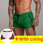 Men Summer Swimwear Trunks Boxer Briefs Beach Shorts Swimsuit