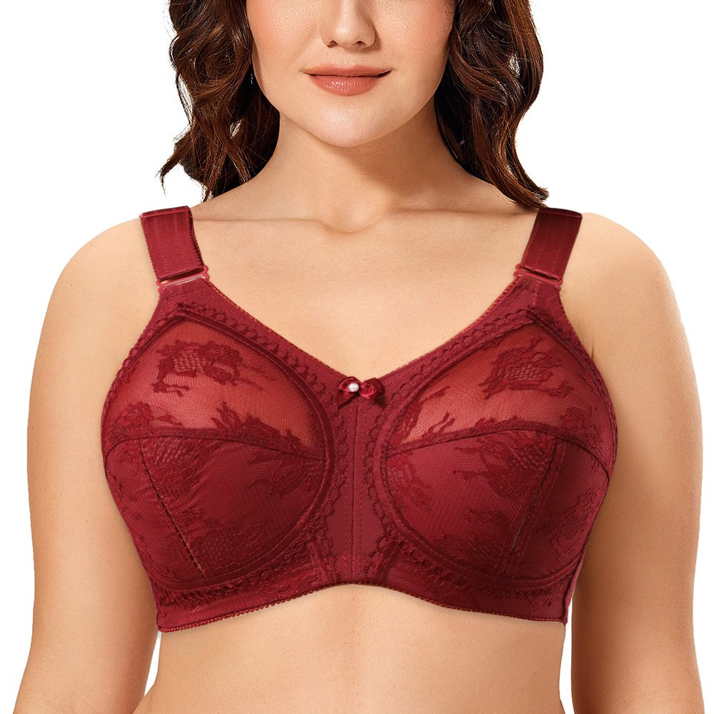 Lace Bra For Women Minimizer Women Push Up Bra