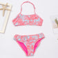 Kids Girls Multi Style Bikini Set Printed Summer Swimwear