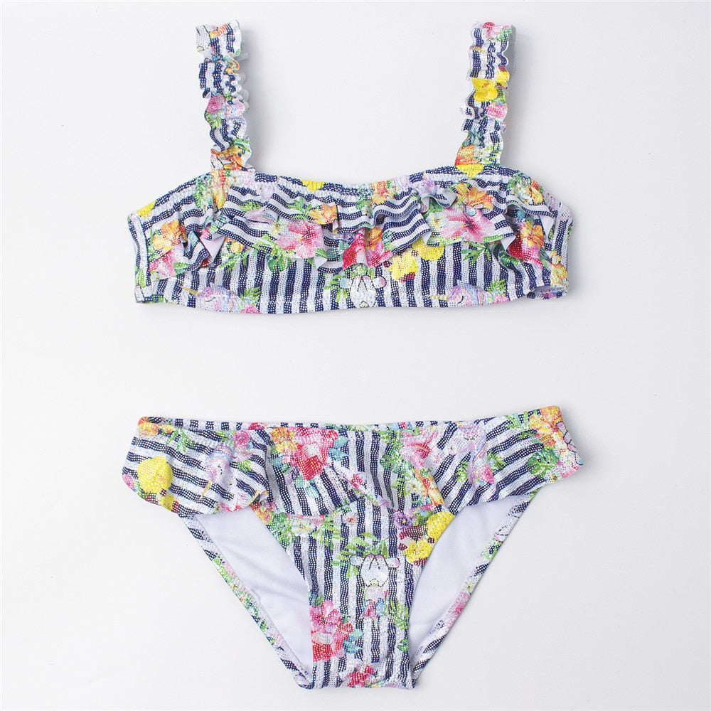 Kids Girls Bikini Set Two-Pieces Swimming Suit Summer Bikini set