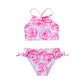 Kids Girls Solid Multi Style Bikinis Summer Swimwear