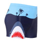 Boys Swim Trunks With Swimming Cap Cartoon Print Kids Beach Short Dinosaur Swimsuit