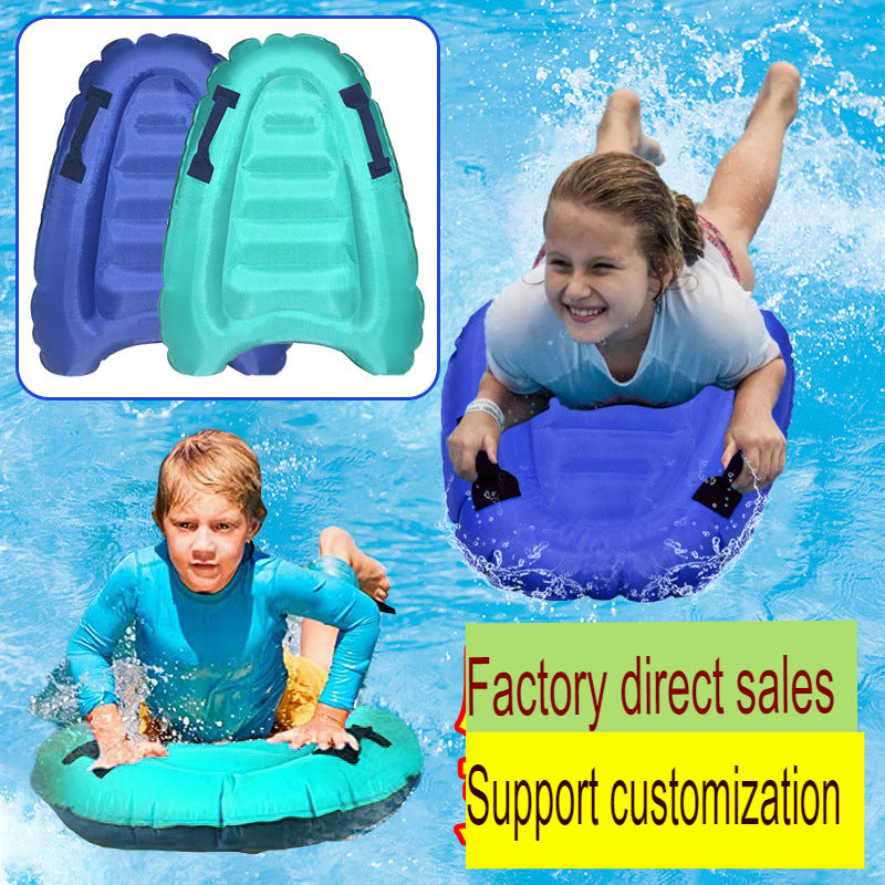 Outdoor water inflatable surfboard children's bodyboard portable surfing paddle board beginner sea swimming surfboard