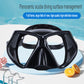 Waterproof And Anti-Fog Free Diving Mask With Large Field Of View High-Definition Light-Transmitting Large Frame Sports Diving Mask