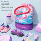 Children's Wet and Dry Separation Swimming Bag Washing Bag Swimming Equipment Storage Bag Drawstring Beach Bag