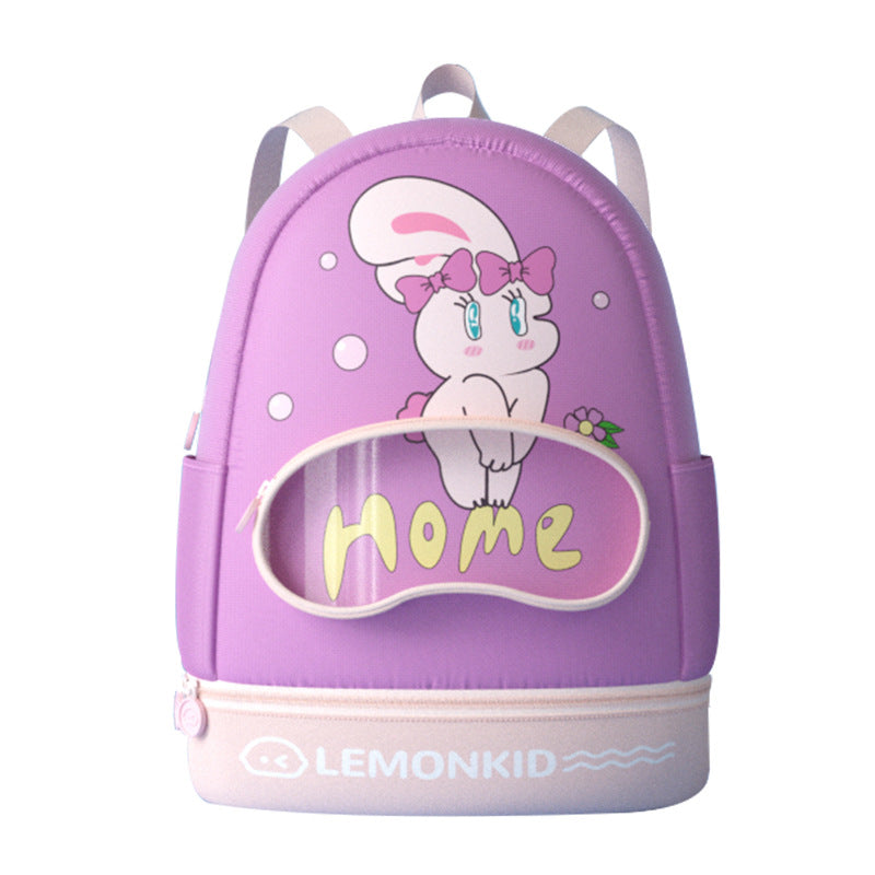 swimming storage bag, dry and wet separation backpack, boys and girls toiletry bag, waterproof bag, beach swimming bag