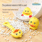 Douyin popular little yellow duck bath toy bathroom spray gun infant shower toy