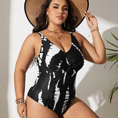 Woman one-piece briefs slimming and tight swimming suit