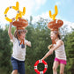 Spot inflatable rugby game hoop cap outdoor interactive toy children's throwing inflatable hoop cap