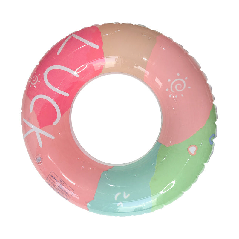 New Internet celebrity sequined starry sky swimming ring outdoor swimming lifebuoy adult thickened swimming ring spot