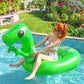 New inflatable alpaca float dinosaur water float wholesale large animal mount hippopotamus inflatable deck chair float