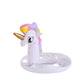 New children's unicorn happy wave ordinary PVC cartoon swimming ring pvc double layer