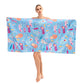 Beach towel ins style swimming special portable lightweight microfiber double-sided velvet quick-drying swimming bath towel
