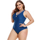 solid color one-piece briefs conservatively cover the belly and make you look thin new swimsuit