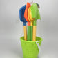 Beach toy set large sand shovel tool baby sand play parent-child interaction beach sand shovel hourglass