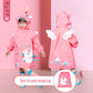 Children's raincoat for boys and girls, kindergarten, dinosaur raincoat and poncho, cute cloak style school bag, elementary school