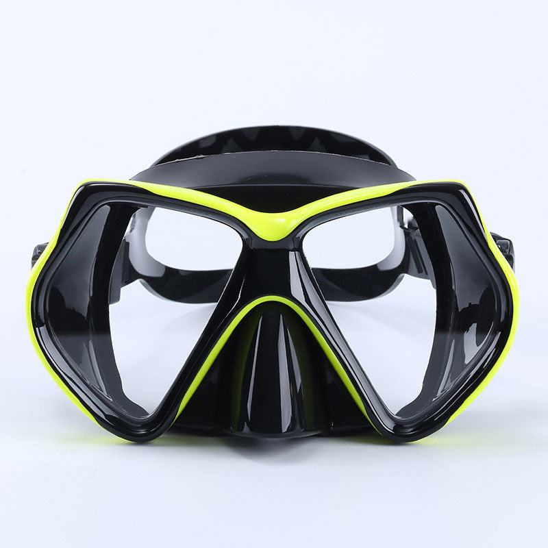 Waterproof And Anti-Fog Free Diving Mask With Large Field Of View High-Definition Light-Transmitting Large Frame Sports Diving Mask