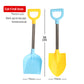 Beach toys large sand shovel children play in the water sand digging tools sand rake play snow shovel thickened plastic shovel