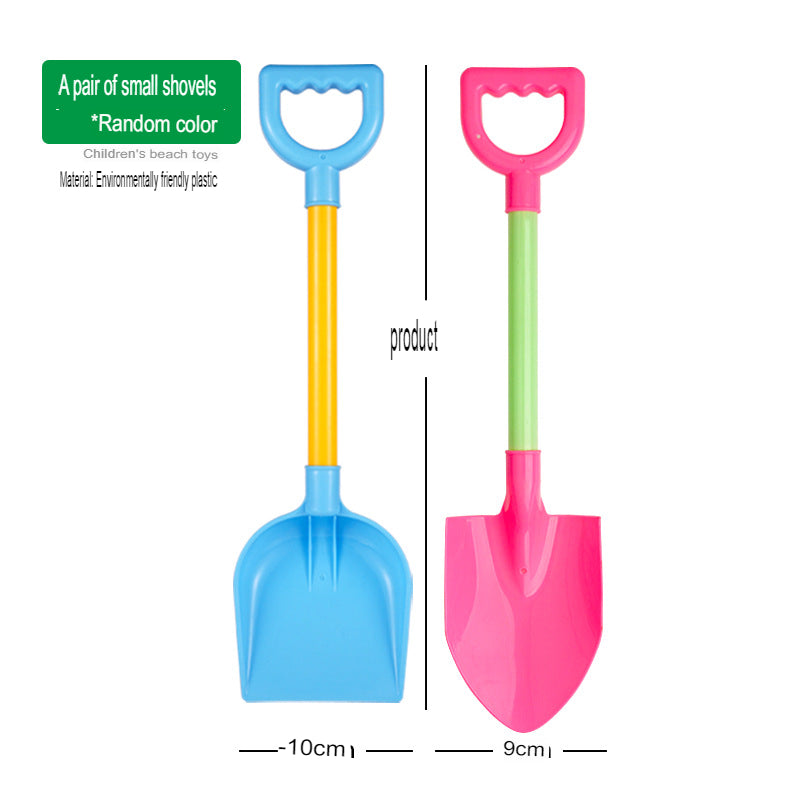 Beach toys large sand shovel children play in the water sand digging tools sand rake play snow shovel thickened plastic shovel