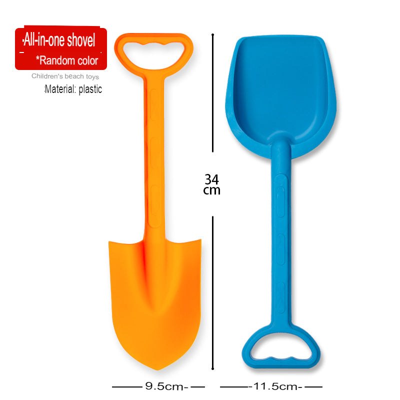 Beach toys large sand shovel children play in the water sand digging tools sand rake play snow shovel thickened plastic shovel