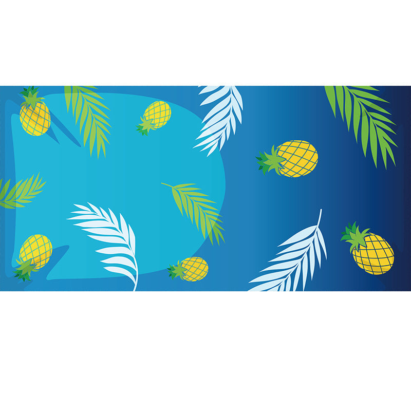 Foreign Trade Beach Towel Microfiber Seaside Sun Protection Double-Sided Velvet Quick-Drying Sports Towel Printed Beach Bath Towel