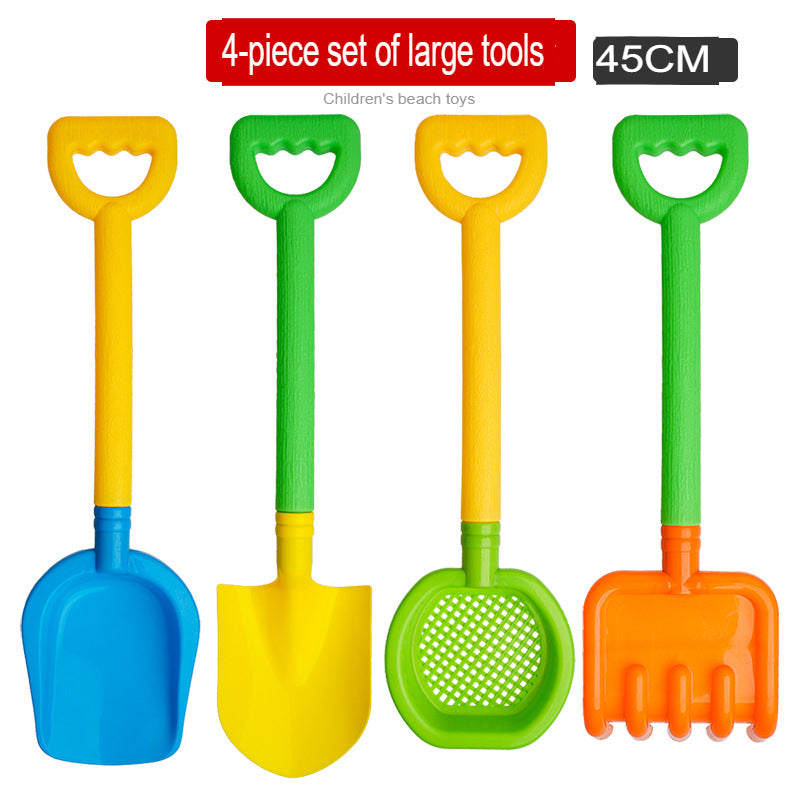 Beach toys large sand shovel children play in the water sand digging tools sand rake play snow shovel thickened plastic shovel