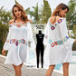 Women Beach Cover-Ups Summer Tunic Cover Up Long Knitted Beachwear Swimsuit