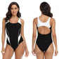 Women One Piece Sports Rashguard Summer Beachwear Racerback Bathing Suits