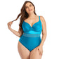 Women Plus size One Piece Black Swimming Bathing Suits Beachwear