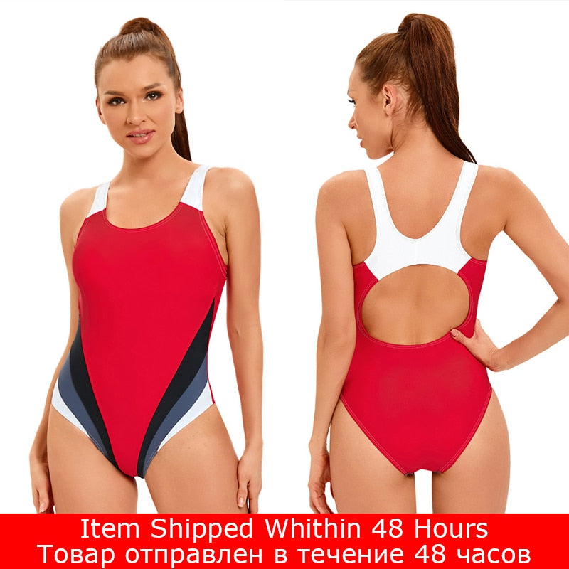 Women Sport One-piece Swimming Suit for Women