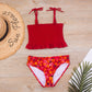 Kids Girls Multi Style Bikini Set Printed Summer Swimwear