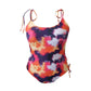 Women Swimsuit One Piece Plus size Floral Swimwear