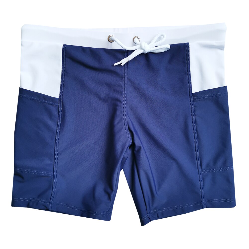 Men's Swimwear Swim Pants Solid Stretch Outdoors Casual Bathing-Pants Beach Professional swimming trunks Man