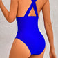 Women New Sexy Mesh Patchwork Swimwear One Piece Swimsuit Female Push Up Monokini Bathers Bathing Suit Beachwear