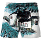 Men's 3d Print Beach Casual Summer Swimming Shorts