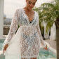 Women Beach Dress Bikini Cover Up Lace Swimsuit Swimwear For Summer