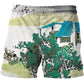 Men's 3d Print Beach Casual Summer Swimming Shorts