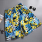 Mens Swimming Trunk Beachwear Printed Shorts