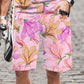 Men's Shorts Flower Fruit Pattern Cool Comfortable Streetwear 3D Printed Beach Mens Short