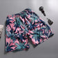 Mens Swimming Trunk Beachwear Printed Shorts