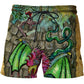 Men Beach Pants Tarot art pattern 3D Printed Outdoor Loose Comfortable Shorts