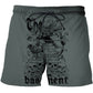 Men;s 3d beach pants Cartoon animal printed Swim Shorts